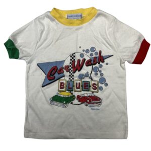 Vintage OshKosh Carwash Graphic Tee 3T Kids