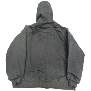 Carhartt J130 DES Hooded Quilt-Lined Work Jacket Navy Blue Men’s 2XL RN#14806