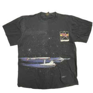 Vintage 1991 Star Trek 25th Anniversary U.S.S. Enterprise T-Shirt Single Stitch