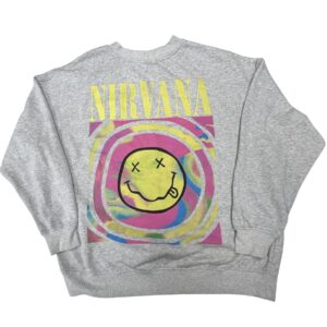 Nirvana Sweatshirt – Classic Band Graphic Crewneck