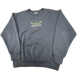 Vintage 90s JanSport University of Notre Dame Crewneck Sweatshirt Navy Size L