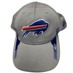 New Era Buffalo Bills 39THIRTY Flex Hat Pipe Logo NFL Stretch Fit Cap