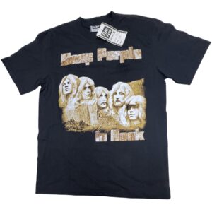 Deep Purple In Rock T-Shirt The Roxx Black Band Tee NWT Rock Graphic