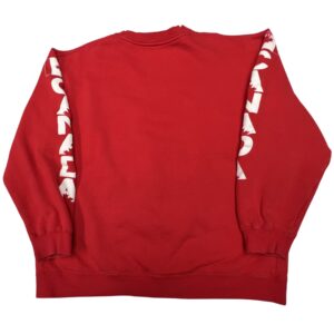 Vintage Royal Canadian Legion Sweatshirt Red Support Troops Canada