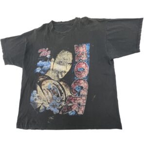 Vintage 90s The Rock WWF Bootleg Rap Tee Mount Rockmore Rare Collectible