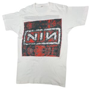 Vintage 90s Nine Inch Nails NIN Bootleg Parking Lot Tee Rare Grail Shirt