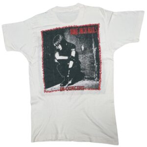 Vintage 90s Nine Inch Nails NIN Bootleg Parking Lot Tee Rare Grail Shirt