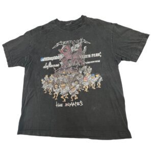 Vintage 2003 Metallica Summer Sanitarium Tour T‑Shirt Multi‑Band Graphic