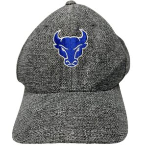 University at Buffalo Bulls Hat Yupoong Flex Fit Cap UB NCAA Grey