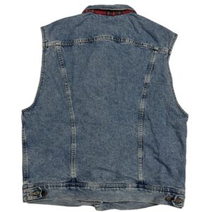 Vintage Lee Authentic Denim Vest L 90s Classic Retro Jacket