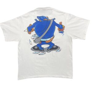 90s Vintage Looney Tunes Taz Tasmanian Devil Mailman Single Stitch Cartoon Tee