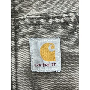 Vintage Carhartt Workwear Jacket Hooded Brown 90s Workwear Kids Coat 4T