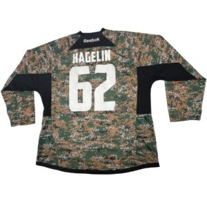 Reebok NHL Penguins Hagelin 62 Military Appreciation Jersey Men’s XL