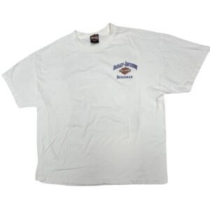 Harley-Davidson T-Shirt Bahamas Back Print Motorcycle Graphic Tee