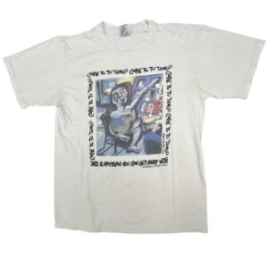 90s Vintage Cafe Tu Tu Tango Iam De La Vega Art T-Shirt XL Rare Tee USA made