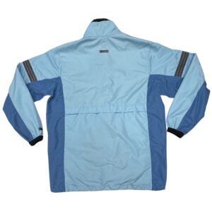 Vintage Nike Windbreaker Jacket Light Blue Full Zip Mesh Lined 90s Y2K RN 56323