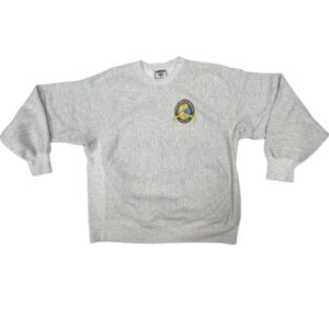 Vintage Lee Crewneck Sweatshirt XL Gray USA Commonwealth Brewing Boston RN14666