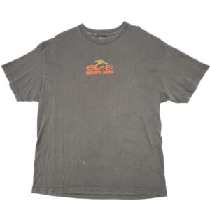 00s Vintage Y2K Faded Orange County Choppers OCC T-Shirt XL Biker Fire Graphic
