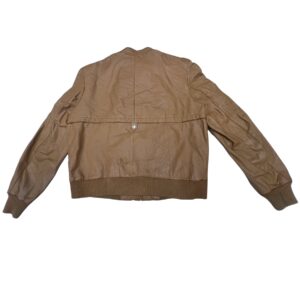 Vintage Casablanca Leather Jacket Western Nut Brown Retro Western Wear Unisex