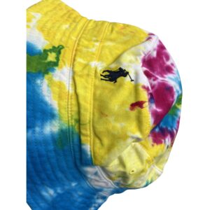 Polo Ralph Lauren Tie Dye Chino Bucket Hat Multicolor Vintage Style Streetwear