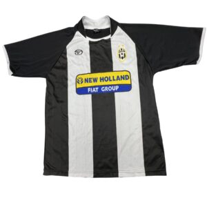 Vintage Juventus 2008 2009 New Holland Soccer Jersey Black White Football Shirt