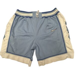 Vintage 90s Nike UNC North Carolina Tar Heels Basketball Shorts Blue NCAA Retro