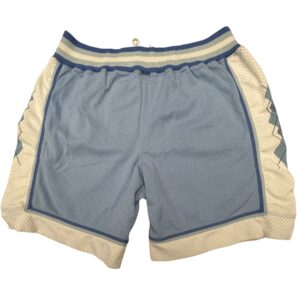 Vintage 90s Nike UNC North Carolina Tar Heels Basketball Shorts Blue NCAA Retro