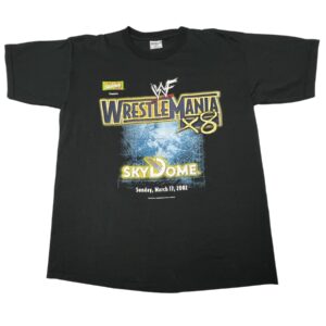 Y2K WWF WrestleMania X8 2002 SkyDome “ICON vs ICON” All Sport USA XL Deadstock