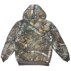 90s Vintage Carhartt Camo Hooded Jacket Pink Lined Work Jacket Women’s L
