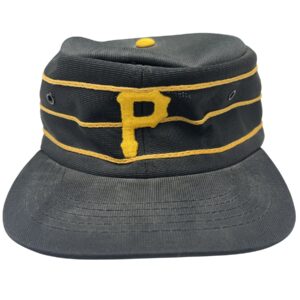 Vintage 1970s Pittsburgh Pirates Coca-Cola SGA Pillbox Baseball Cap Hat MLB MINT
