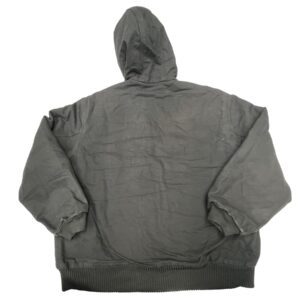 Carhartt J130 Thermal Lined Active Jac Hooded Canvas Jacket Black USA MADE XL