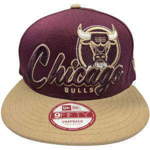 New Era Chicago Bulls Hardwood Classics Snapback Hat NBA Retro Cap