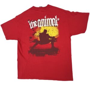 08s Vintage WWE Batista Unleashed Fury T Shirt Red Wrestling Tee XL Excellent