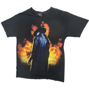 VTG Y2K WWF Undertaker Demon From Death Valley Fire Tee Wrestling Grail