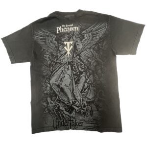 VTG WWE Undertaker Eternal Phenom Skulls Tee Black Y2K Wrestling Grail MINT