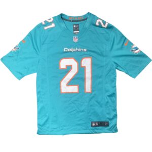 Nike Miami Dolphins #21 Aqua Men’s NFL Football Jersey