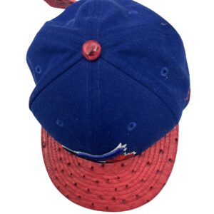 Toronto Blue Jays New Era 9FIFTY Snapback Faux Red Ostrich Brim Rare MLB Mint