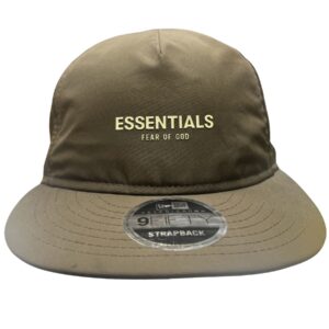 Fear of God Essentials x New Era Retro Crown 9FIFTY Strapback Cap