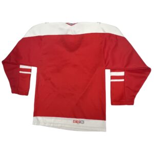 VTG 1980s Team Canada CCM Maska Hockey Jersey Red White Made in Canada XS