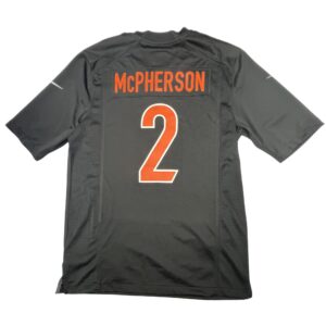 Nike Cincinnati Bengals Evan McPherson Black Football Jersey NFL Game #2
