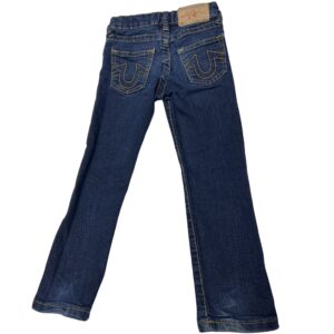 True Religion Toddler Girls Super Skinny Jeans 4T 5T Blue Denim Jeweled Pockets