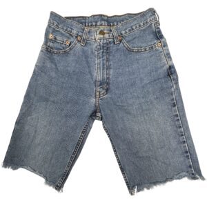 VTG 90s Levi's 511 Cut Off Denim Shorts W28 JDM Japan Market Distressed Jorts