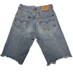 VTG 90s Levi's 511 Cut Off Denim Shorts W28 JDM Japan Market Distressed Jorts