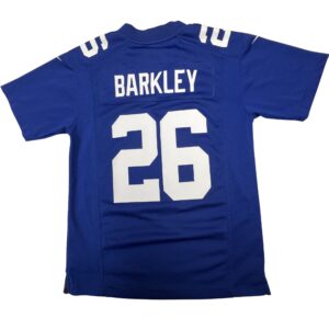 Nike Saquon Barkley #26 New York Giants NFL Game Jersey Blue Football Jersey