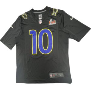 Nike Cooper Kupp #10 Los Angeles Rams Super Bowl LVI Fashion Jersey Black NFL