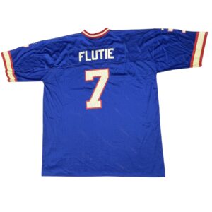 90s Vintage Buffalo Bills Doug Flutie Puma Jersey 2XL Throwback Football Blue NFL