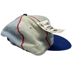 VTG 90s Quebec Nordiques The Game Snapback Hat NWT Deadstock NHL Green Underbrim