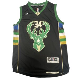 Adidas Giannis Antetokounmpo Fear The Deer Swingman Jersey Medium Bucks 2015-17