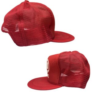 VTG 1980s Gas Tank Renu Trucker Hat Capital Caps Made Philippines Snapback