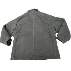 00s Vtg Y2K Carhartt C03 BLK Arctic Quilt Lined Traditional Coat Jacket 50 reg.